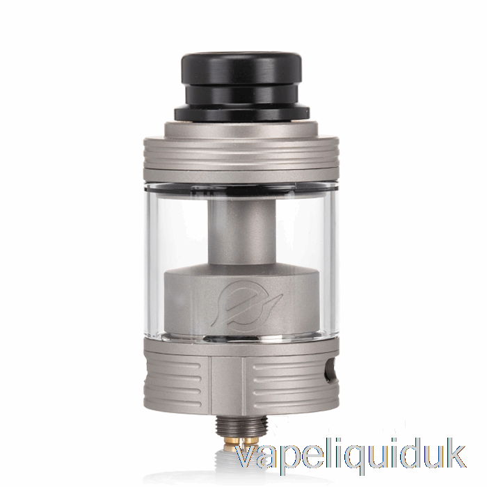 Yachtvape ECLIPSE DUAL 25mm RTA Matte Stainless Steel Vape Juice